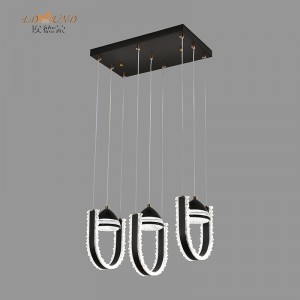 L8036 BK LED PEDANT LIGHT-3 Colors